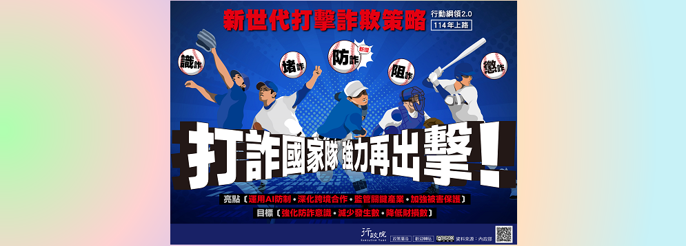 新世代打擊詐欺策略行動綱領20