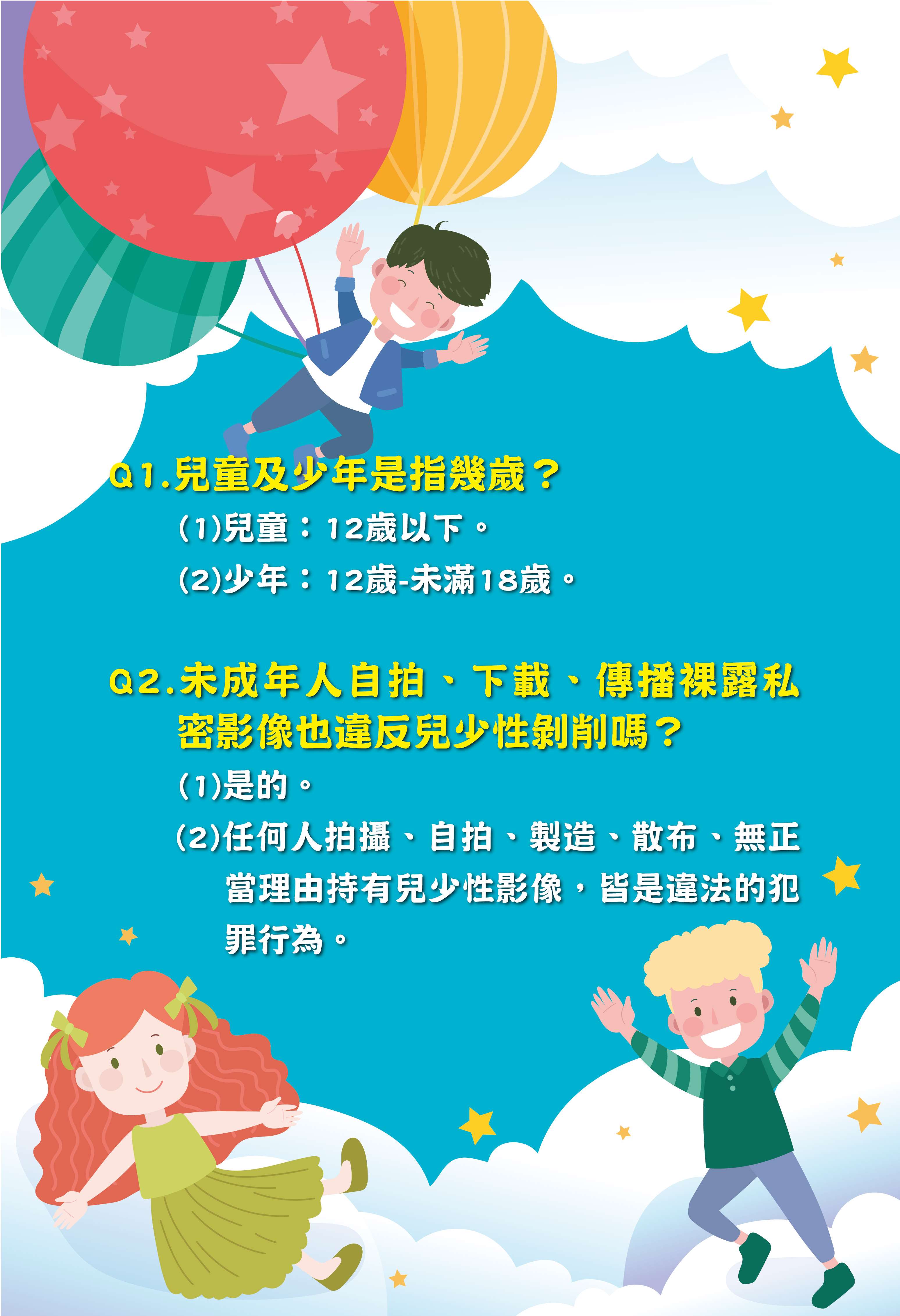 0820拒絕兒少性剝削反面