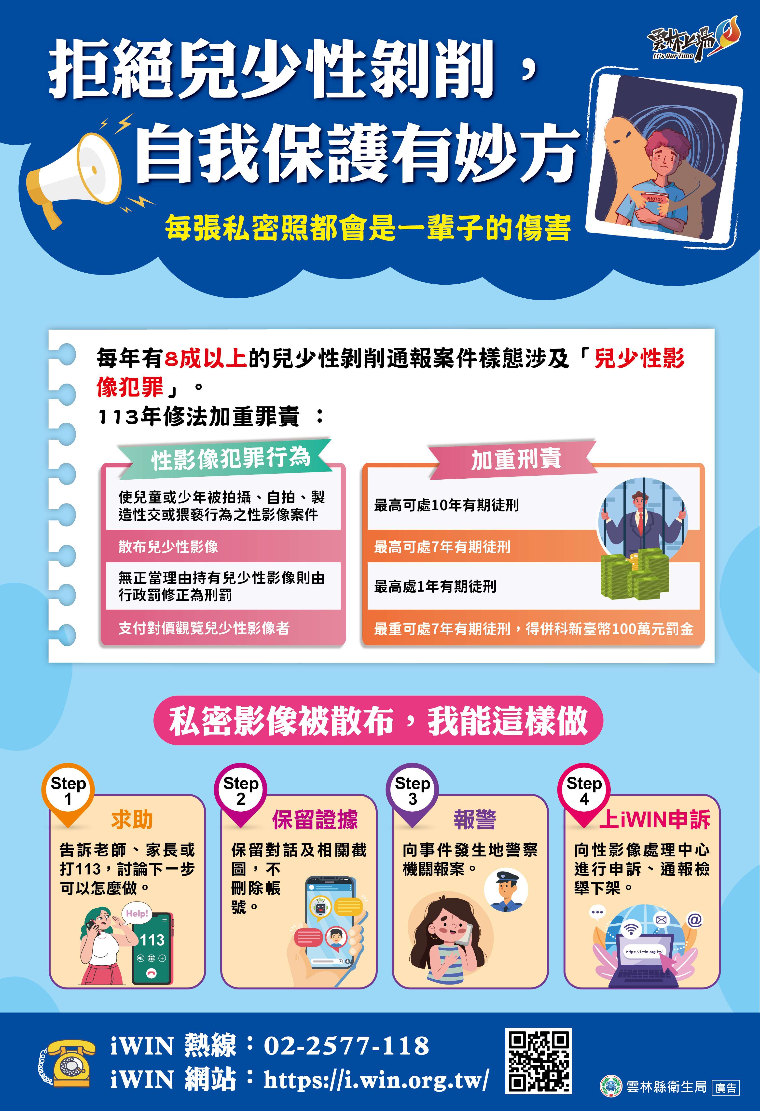 0820拒絕兒少性剝削正面