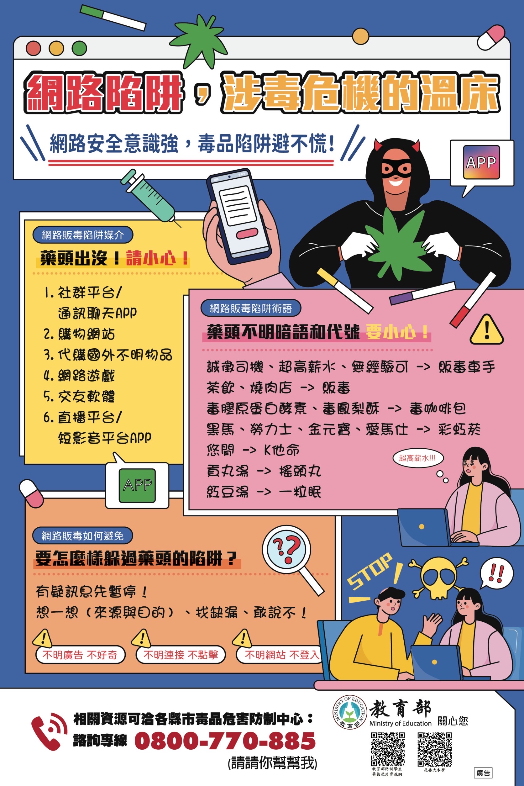0825網路陷阱涉毒危機的溫床