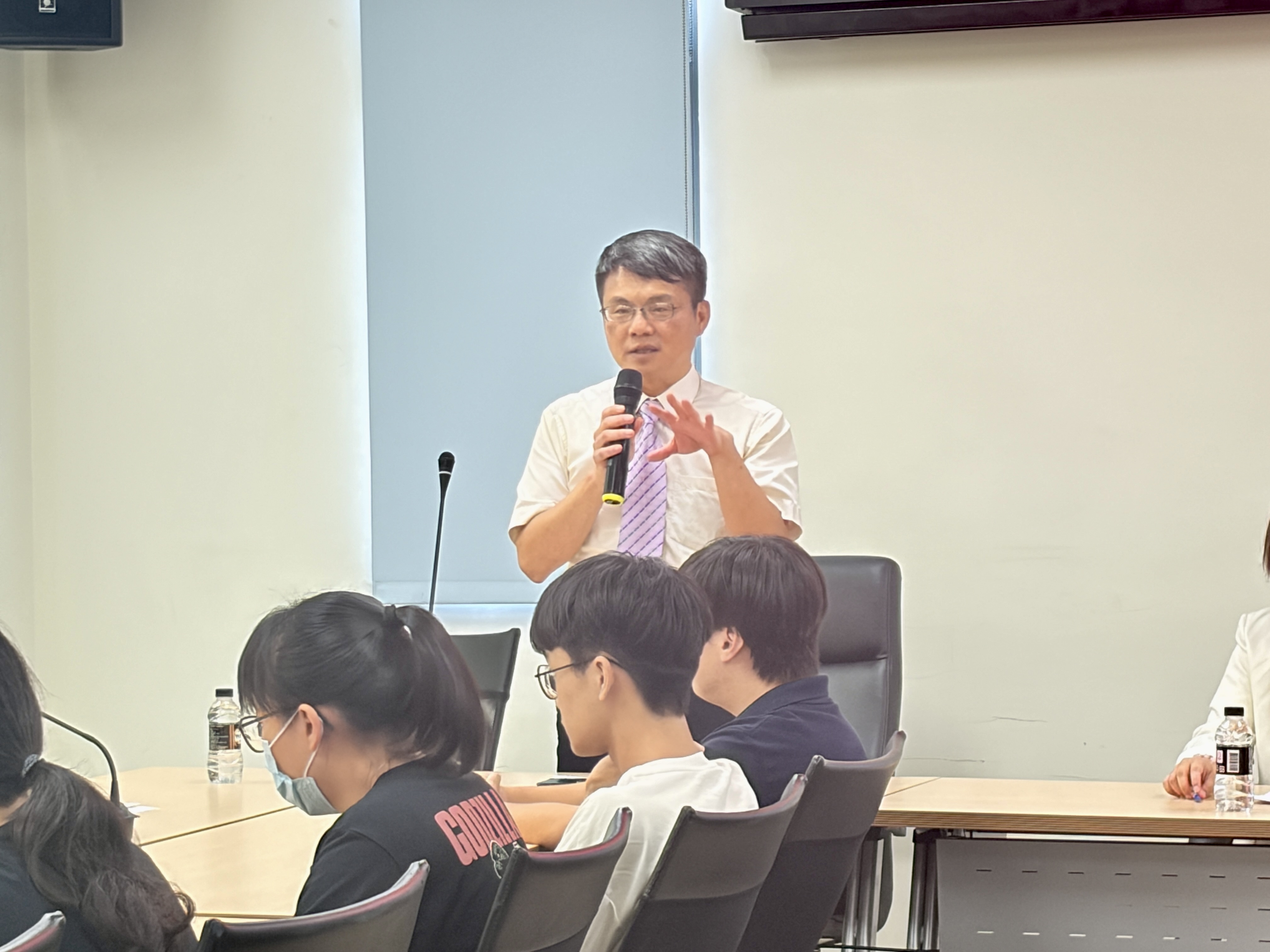 圖三 宜蘭縣政府政風處林六山處長致詞